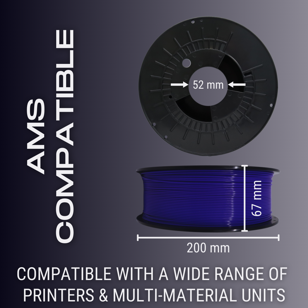 Neon Pink AF PLA+ 3D Printer Filament, 1.75 mm Diameter Made in the USA!