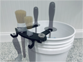 BucketCaddy - Wheel, Tire, & Detailing Brush Organizer for 5-gallon and 6-gallon Car Wash Buckets