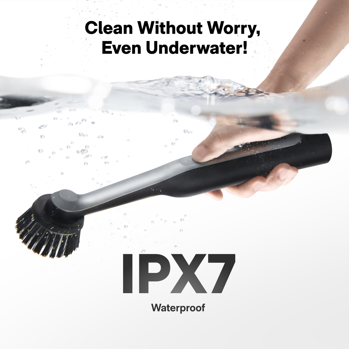 HOTO Wand™ Cordless Spin Scrubber