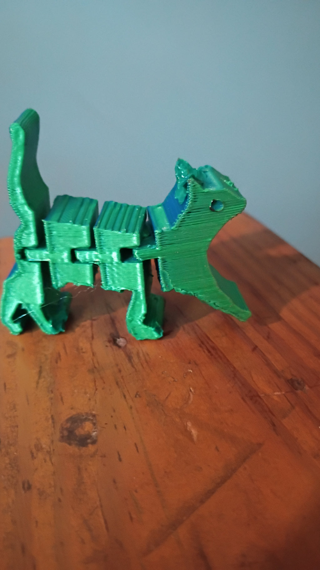 Flexi Cat — Articulated 3D Printed Fidget Desk Toy